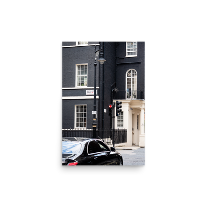 Tirage photo de Londres "Black To Be In" - London - The Artistic Way