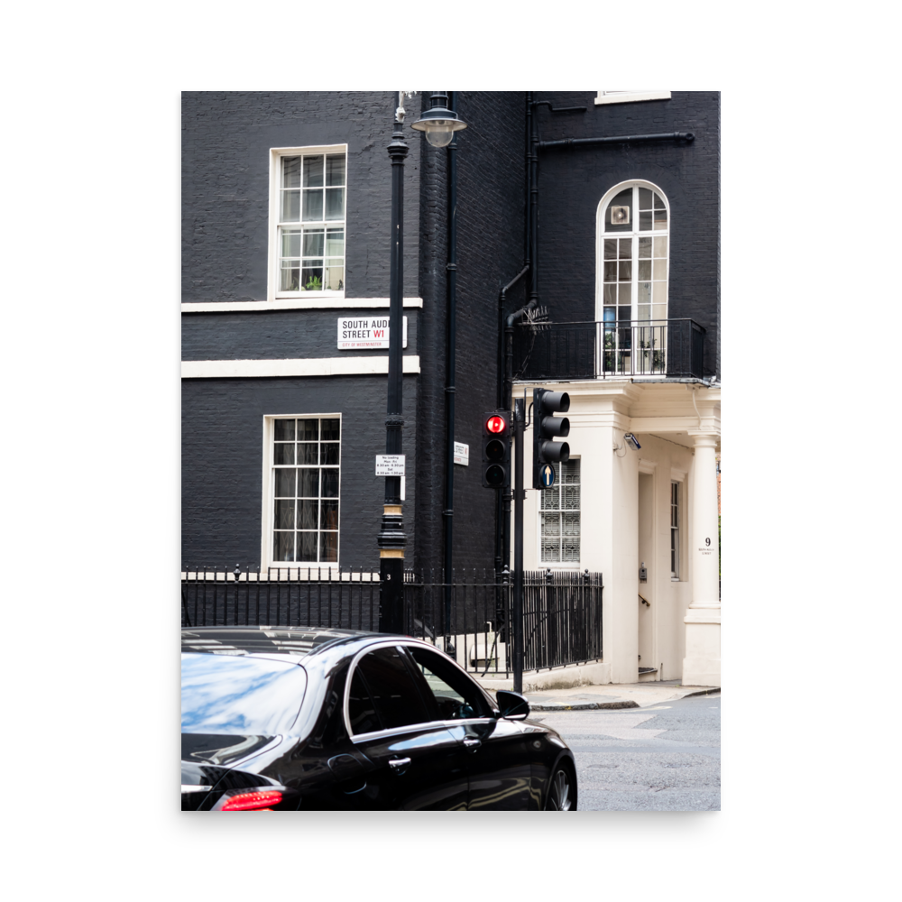 Tirage photo de Londres "Black To Be In" - London - The Artistic Way