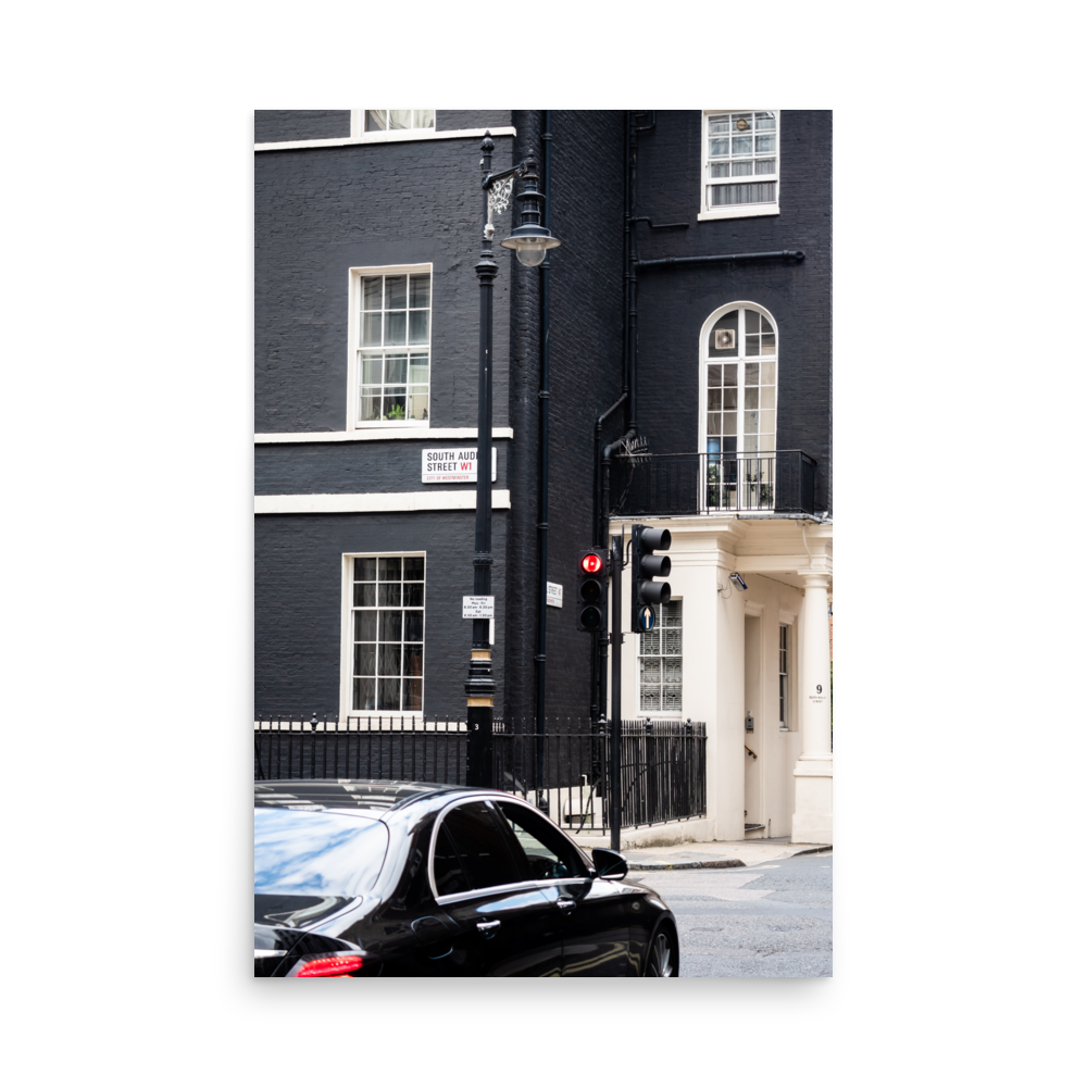 Tirage photo de Londres "Black To Be In" - London - The Artistic Way