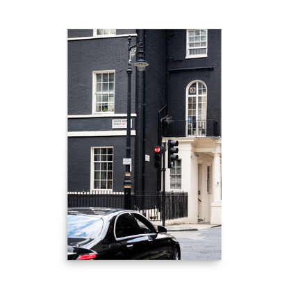 Tirage photo de Londres "Black To Be In" - London - The Artistic Way