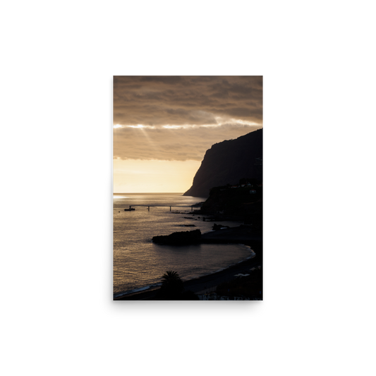 Tirage photo de Madère "Sunset over Madeira" - Madère - The Artistic Way