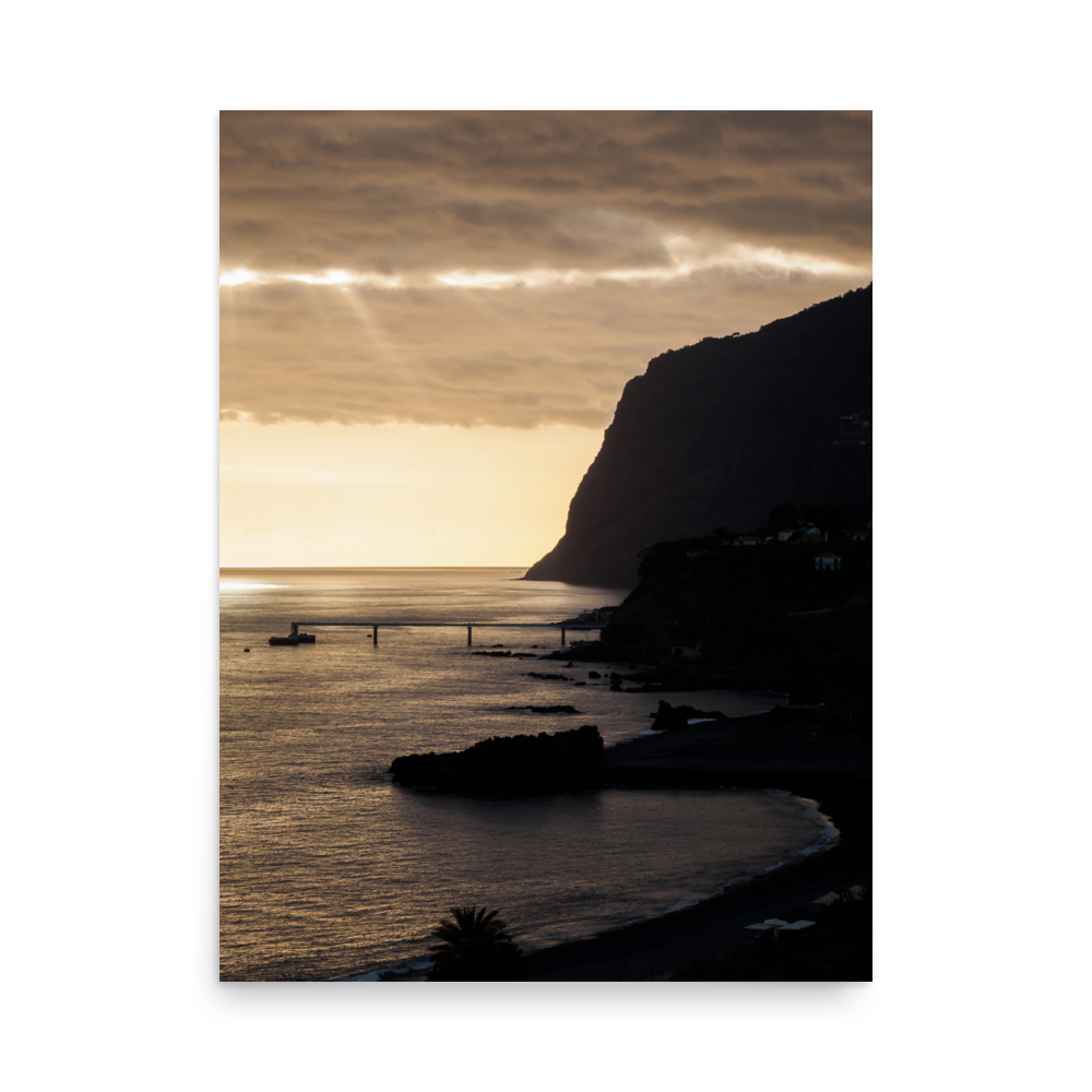 Tirage photo de Madère "Sunset over Madeira" - Madère - The Artistic Way