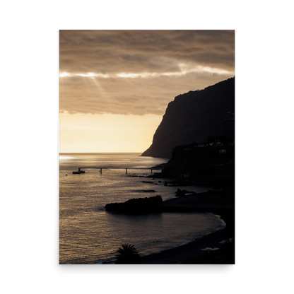 Tirage photo de Madère "Sunset over Madeira" - Madère - The Artistic Way