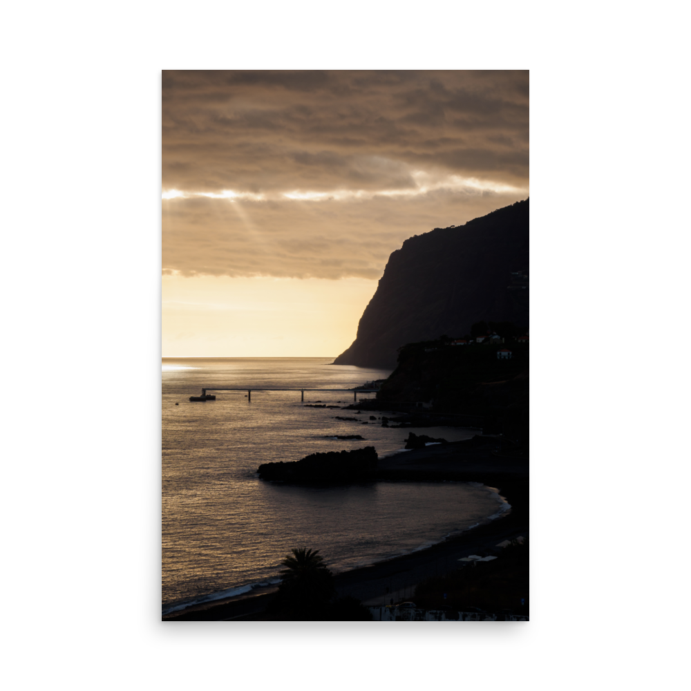 Tirage photo de Madère "Sunset over Madeira" - Madère - The Artistic Way