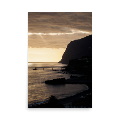 Tirage photo de Madère "Sunset over Madeira" - Madère - The Artistic Way