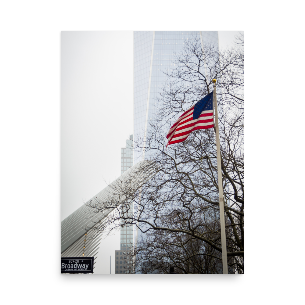Tirage photo de New York "Freedom Broadway" - NY - The Artistic Way