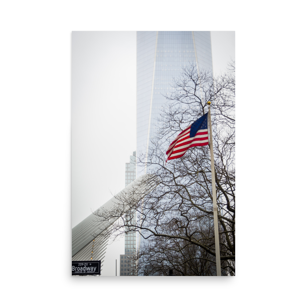 Tirage photo de New York "Freedom Broadway" - NY - The Artistic Way
