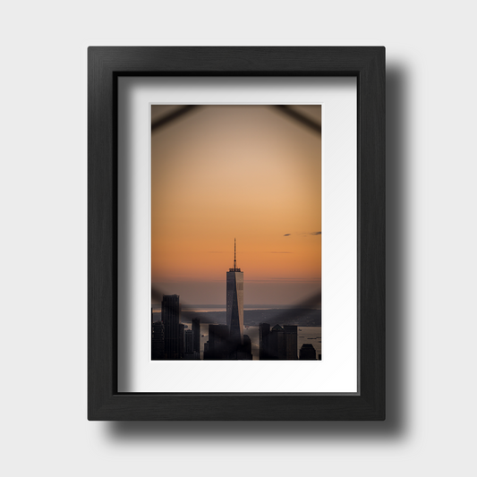 Tirage photo de New York "Sunset on the Freedom Tower" - NY - The Artistic Way