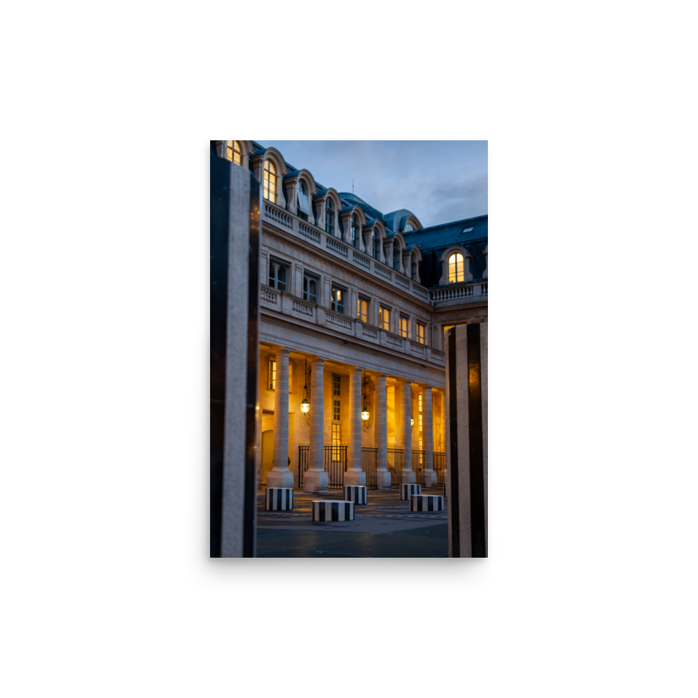 Tirage photo de Paris "Cour Royale" - Paris - The Artistic Way