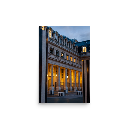 Tirage photo de Paris "Cour Royale" - Paris - The Artistic Way