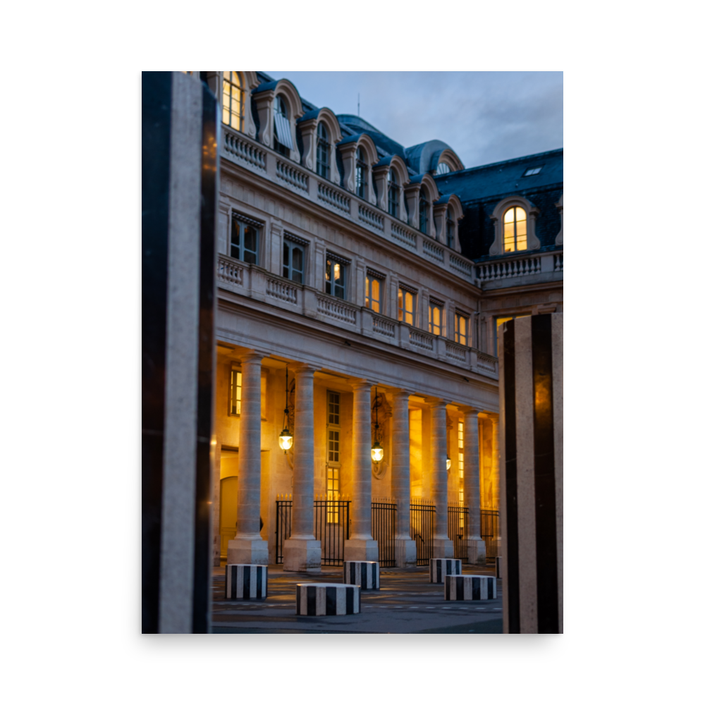 Tirage photo de Paris "Cour Royale" - Paris - The Artistic Way