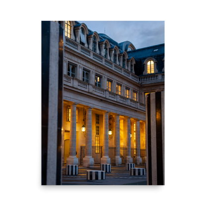 Tirage photo de Paris "Cour Royale" - Paris - The Artistic Way