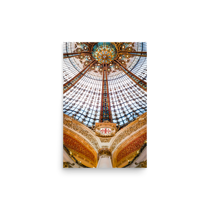 Tirage photo de Paris "Golden dome Lafayette" - Paris - The Artistic Way