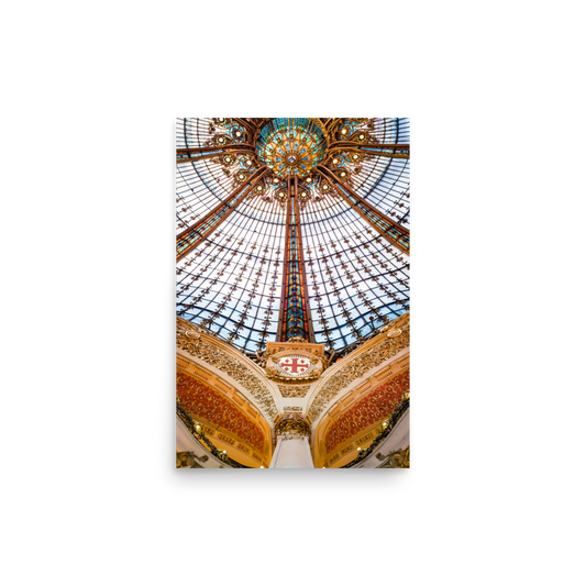 Tirage photo de Paris "Golden dome Lafayette" - Paris - The Artistic Way