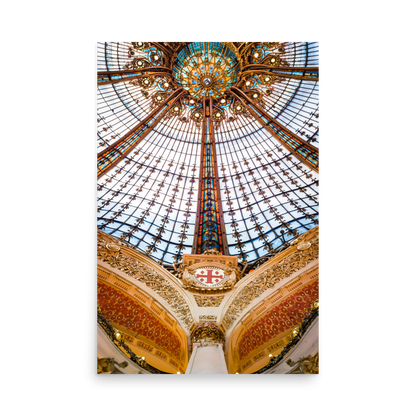 Tirage photo de Paris "Golden dome Lafayette" - Paris - The Artistic Way