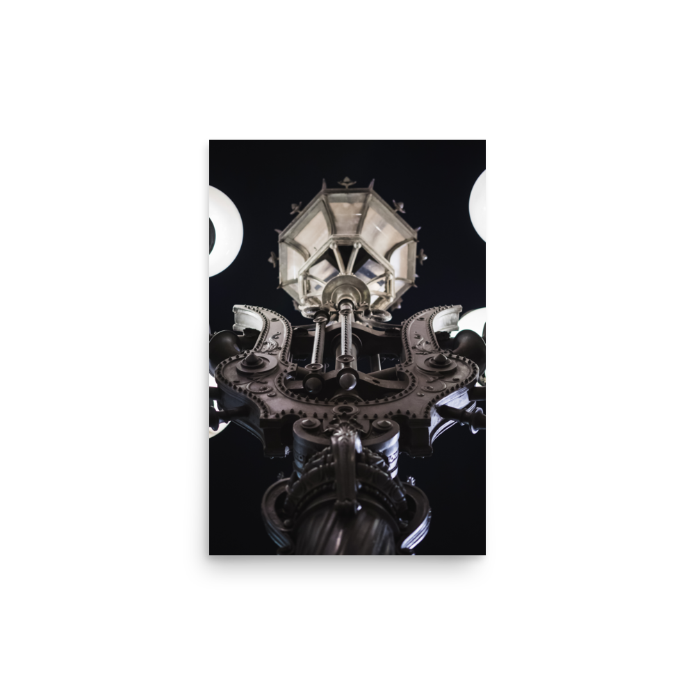 Tirage photo de Paris "Lampadaire de l'Opéra Garnier" - Paris - The Artistic Way