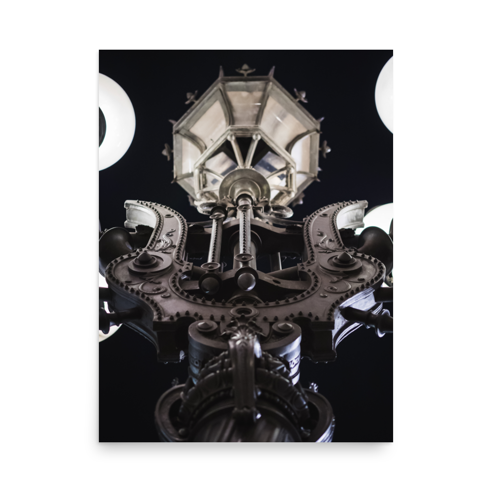 Tirage photo de Paris "Lampadaire de l'Opéra Garnier" - Paris - The Artistic Way