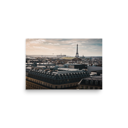 Tirage photo de Paris "Les toits de Paris" - Paris - The Artistic Way