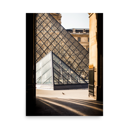 Tirage photo de Paris "Louvre Lights and Shadows" - Paris - The Artistic Way