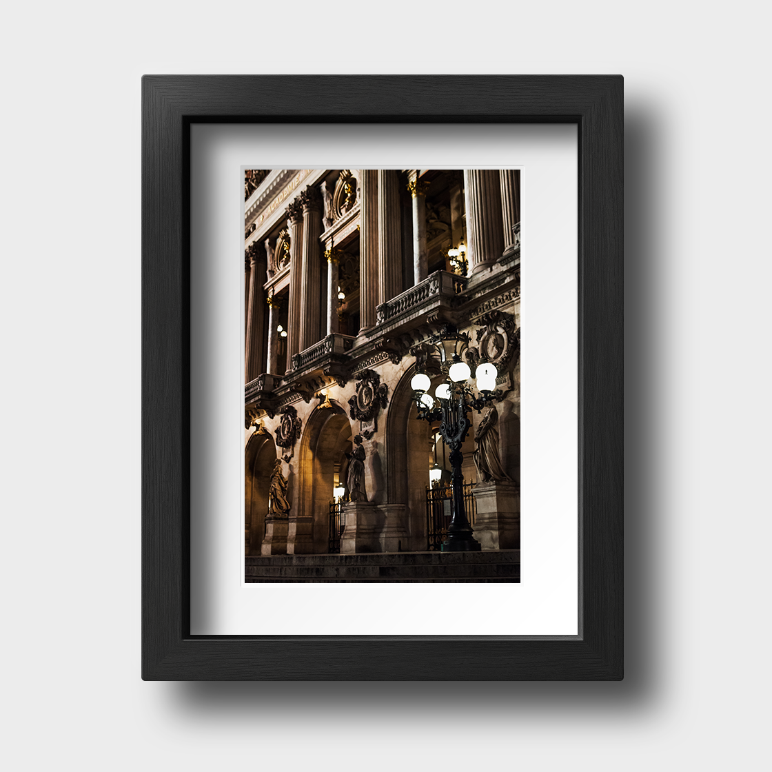Tirage photo de Paris "Night at the Opera Garnier" - Paris - The Artistic Way
