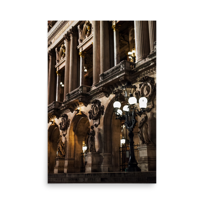 Tirage photo de Paris "Night at the Opera Garnier" - Paris - The Artistic Way