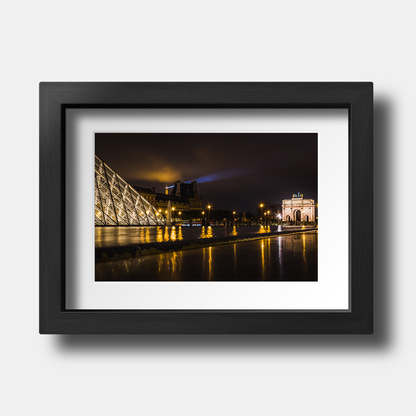 Tirage photo de Paris "Night by Paris" - Paris - The Artistic Way
