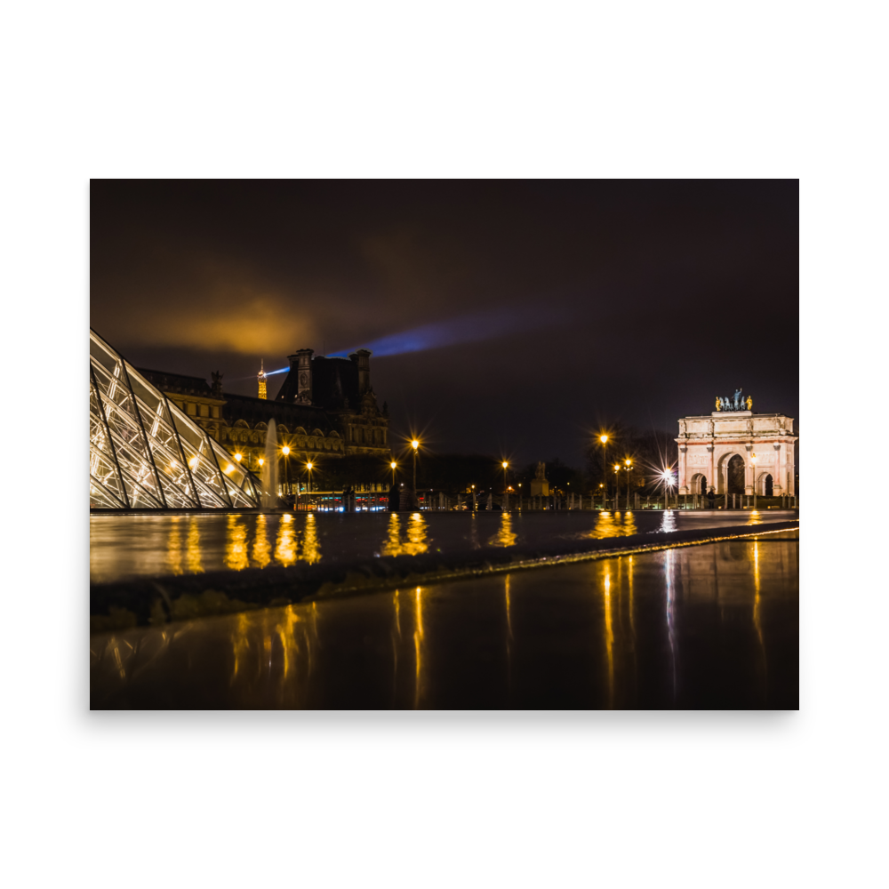 Tirage photo de Paris "Night by Paris" - Paris - The Artistic Way