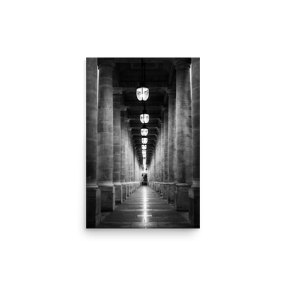 Tirage photo de Paris "Royal way of the Palais Royal" - Paris - The Artistic Way