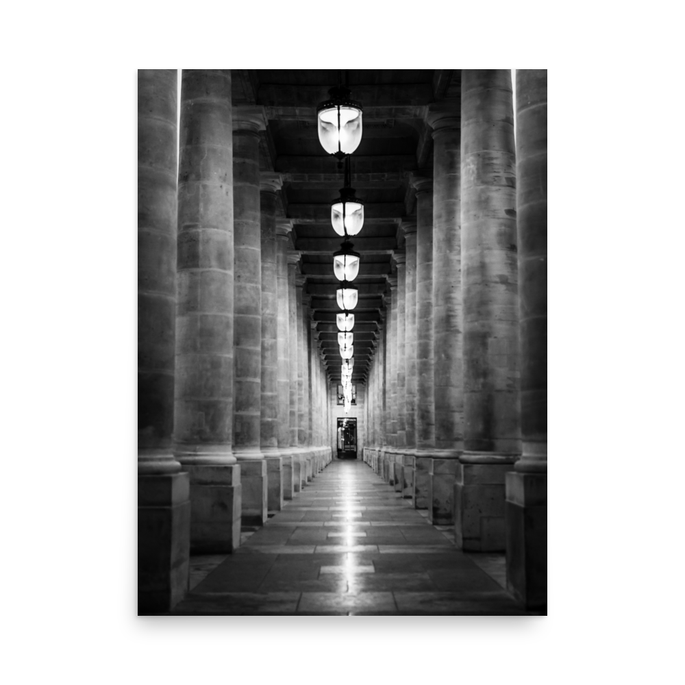 Tirage photo de Paris "Royal way of the Palais Royal" - Paris - The Artistic Way