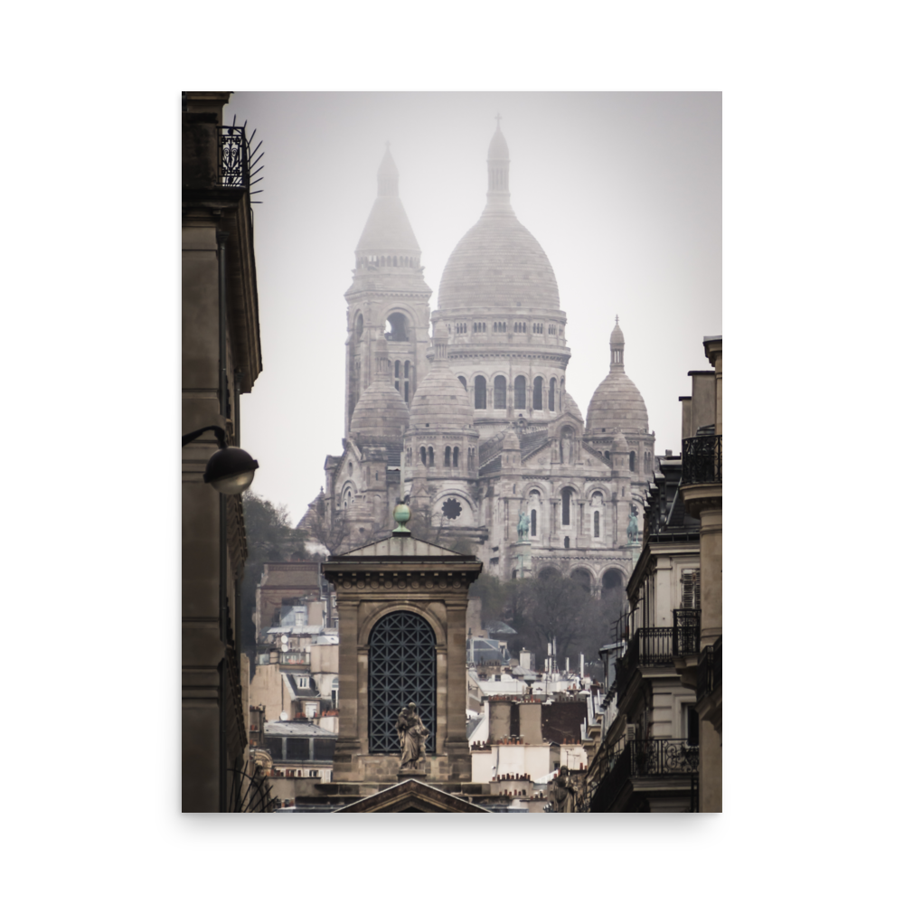 Tirage photo de Paris "Le Sacré-Coeur depuis NDdL" - Paris - The Artistic Way