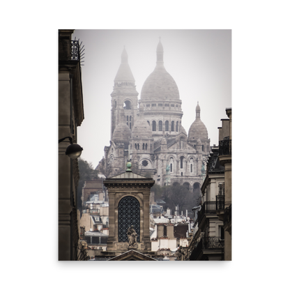 Tirage photo de Paris "Le Sacré-Coeur depuis NDdL" - Paris - The Artistic Way