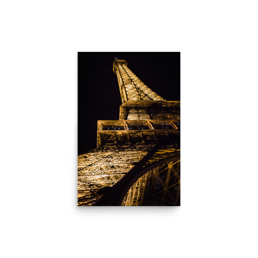 Tirage photo de Paris "Tour Illuminée" - Paris - The Artistic Way