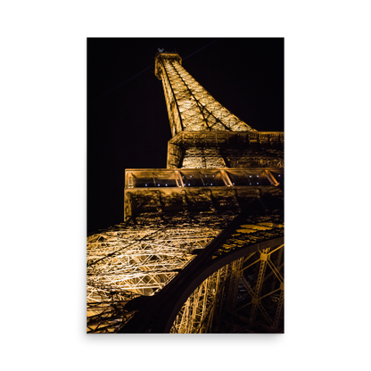 Tirage photo de Paris "Tour Illuminée" - Paris - The Artistic Way