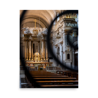 Tirage photo de Rome "Inside Trinità Dei Monti" - Rome - The Artistic Way