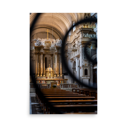 Tirage photo de Rome "Inside Trinità Dei Monti" - Rome - The Artistic Way