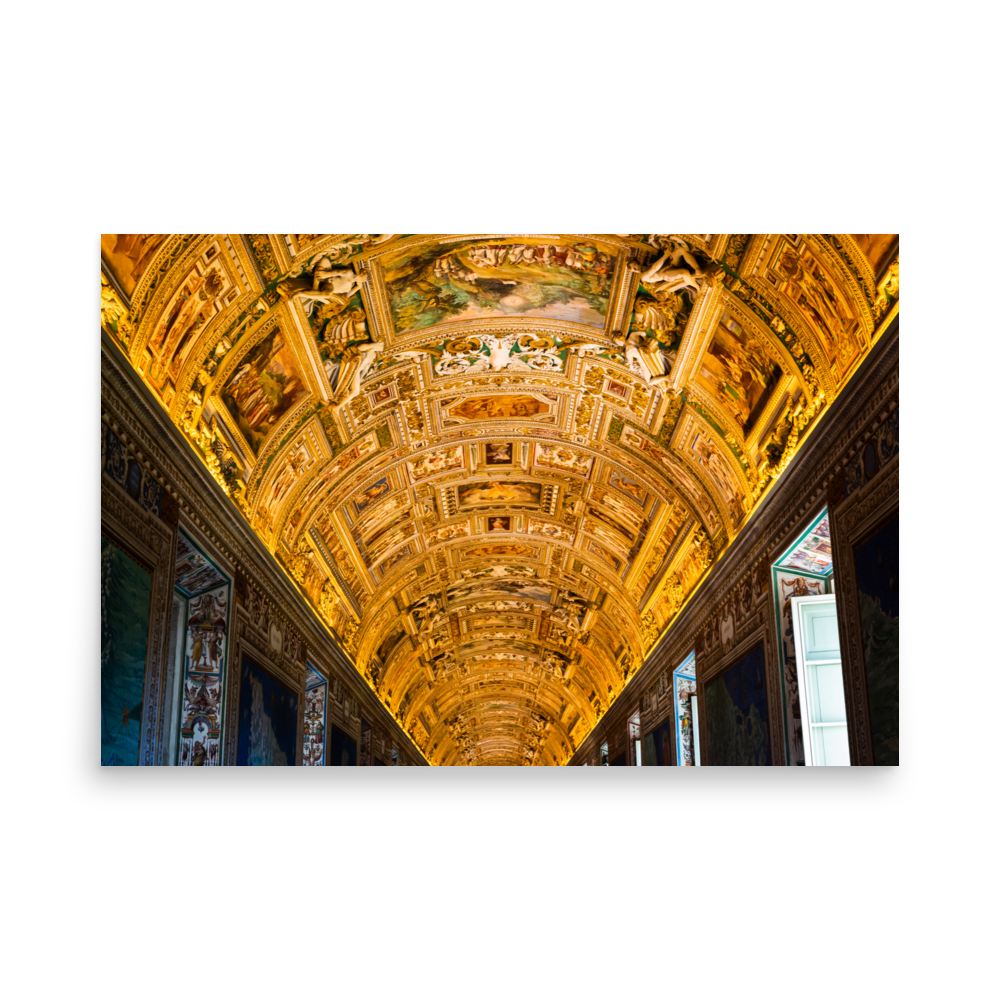 Tirage photo de Rome "Vatican Alley" - Rome - The Artistic Way