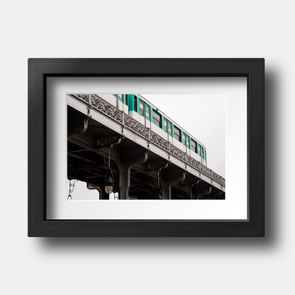 Tirage photo de Paris "Bir Hakeim - Métro Ligne 6" - Paris - The Artistic Way