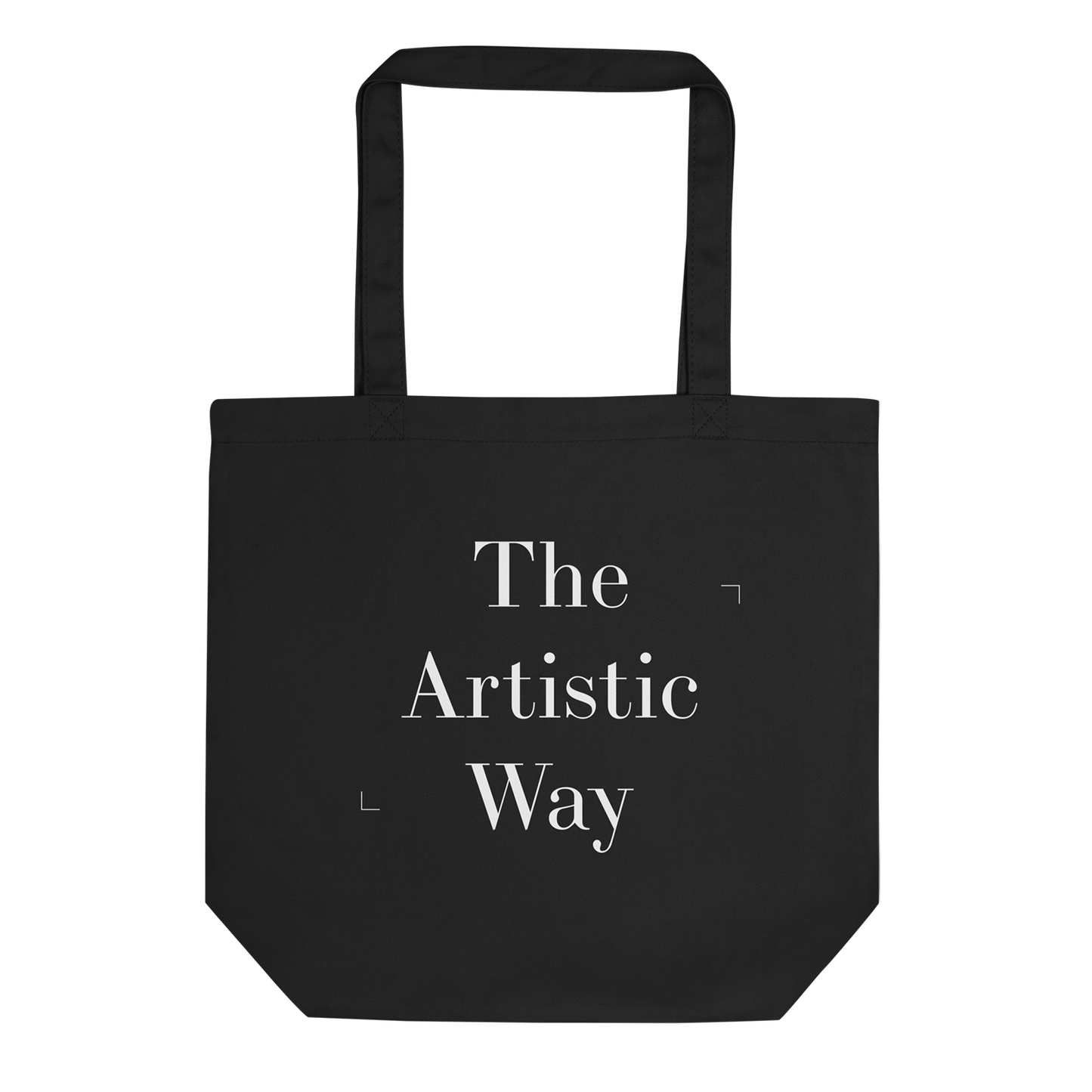 Eco Tote Bag Noir - The Artistic Way