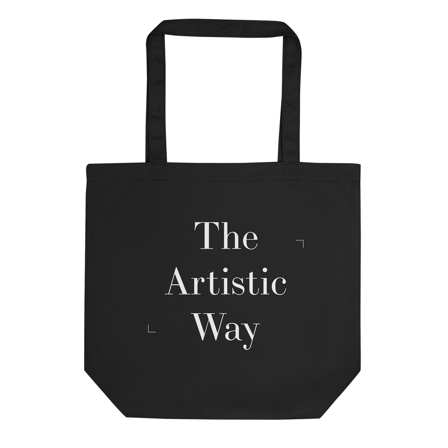 Eco Tote Bag Noir - The Artistic Way