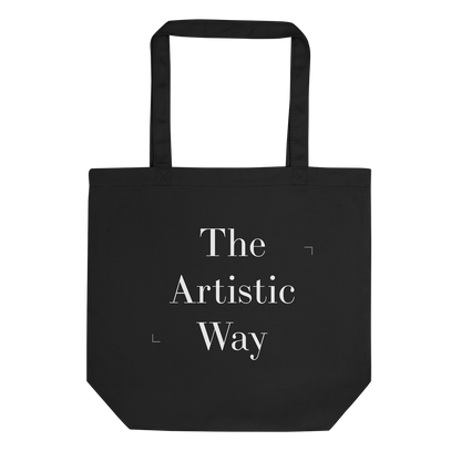 Eco Tote Bag Noir - The Artistic Way