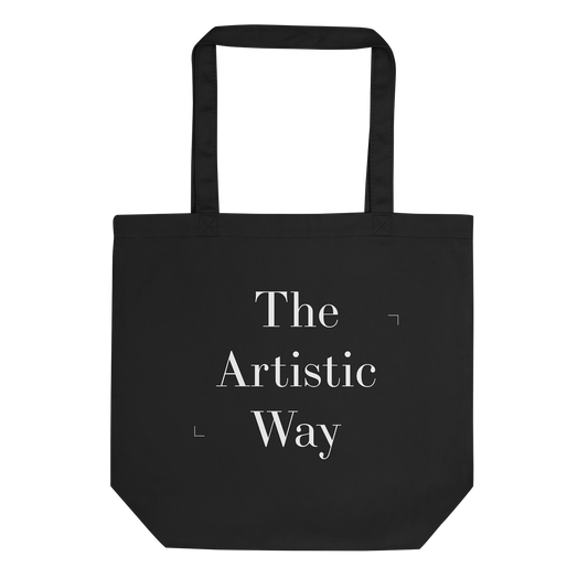 Eco Tote Bag Noir - The Artistic Way