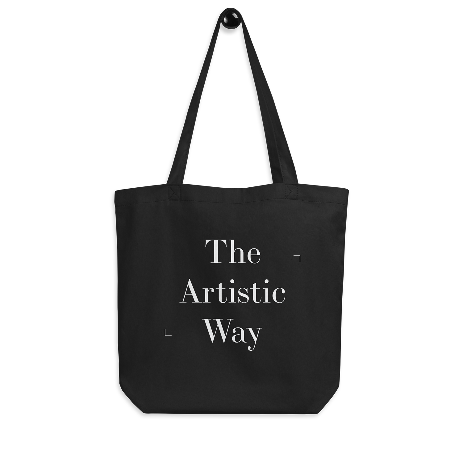 Eco Tote Bag Noir - The Artistic Way