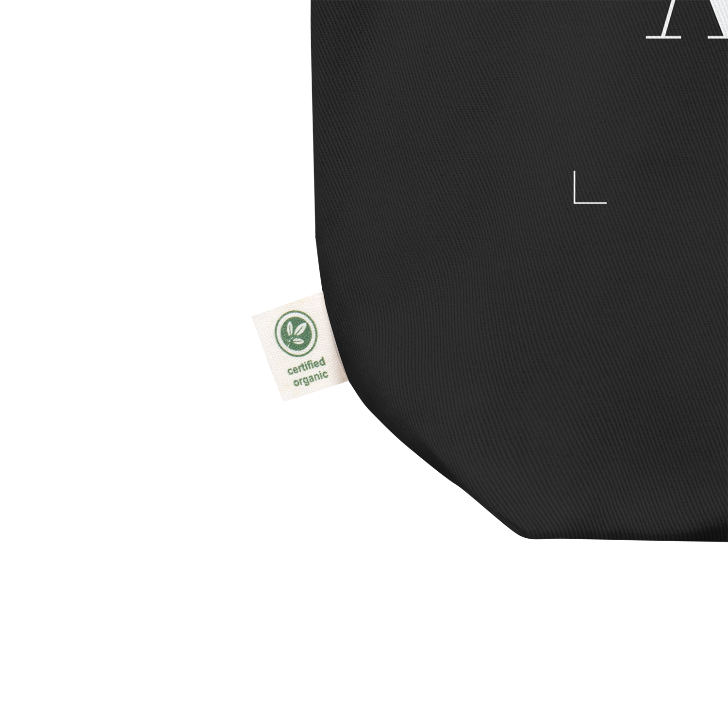 Eco Tote Bag Noir - The Artistic Way