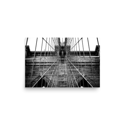 Tirage photo de New York "Brooklyn Bridge 1875" - NY - The Artistic Way