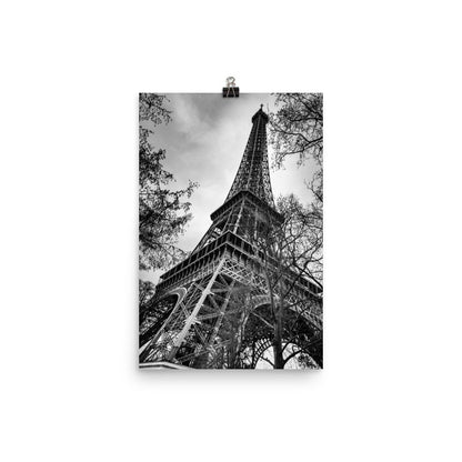 Tirage photo de Paris "Dramatic Eiffel Tower" - Paris - The Artistic Way