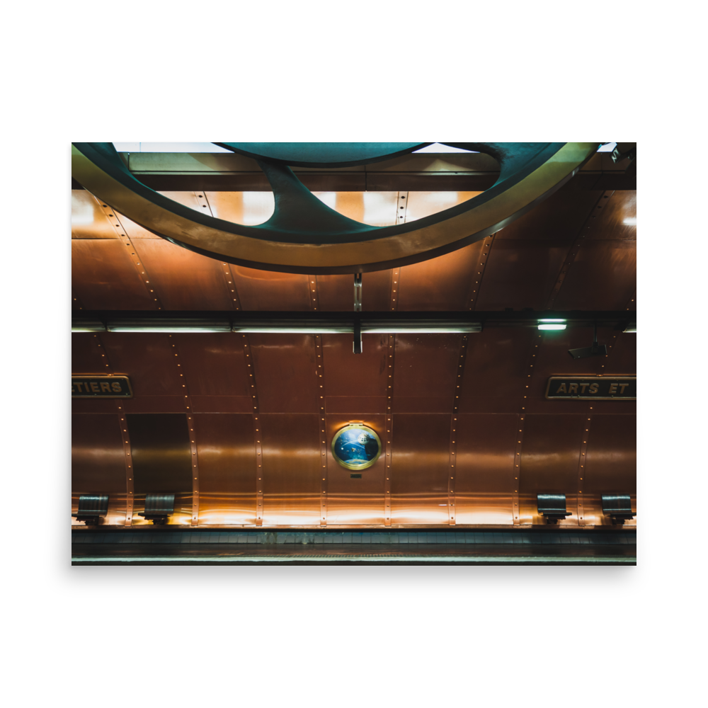 Tirage photo de Paris "Station Arts et Métiers" - Paris - The Artistic Way