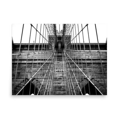 Tirage photo de New York "Brooklyn Bridge 1875" - NY - The Artistic Way