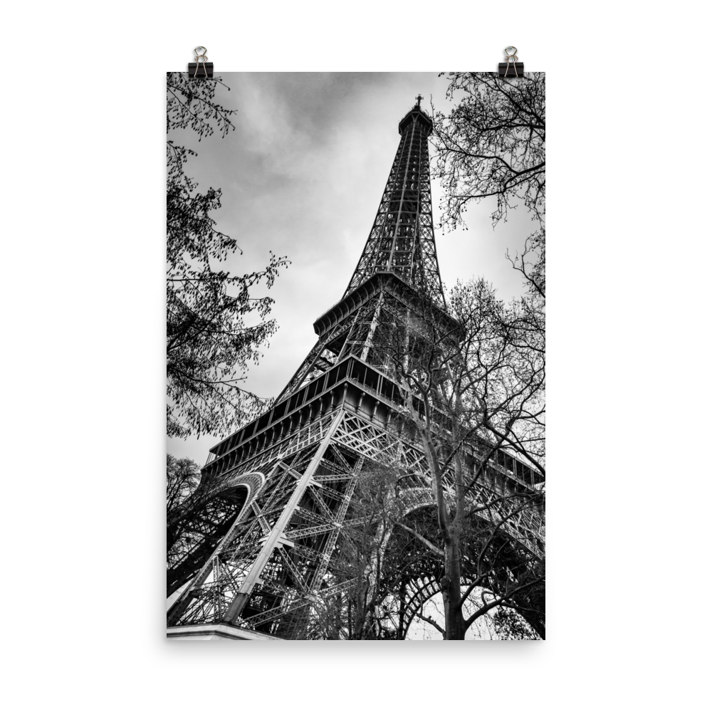 Tirage photo de Paris "Dramatic Eiffel Tower" - Paris - The Artistic Way