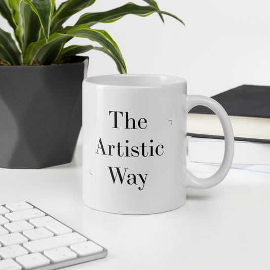 Mug Blanc Brillant - The Artistic Way