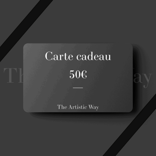 Carte cadeau 50€ - The Artistic Way